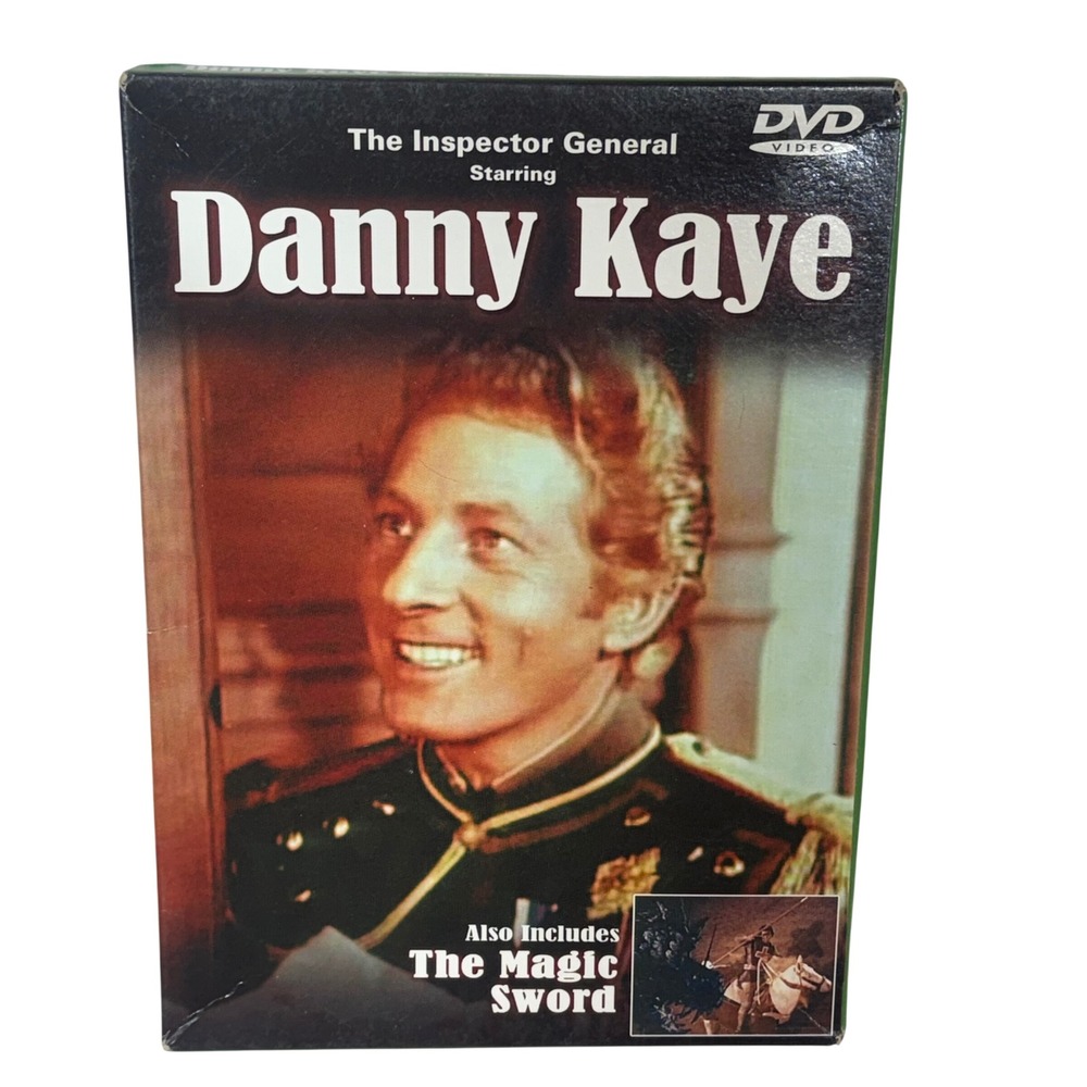 Danny Kaye The Inspector General‎ The Magic Sword DVD Double Feature SEALED
